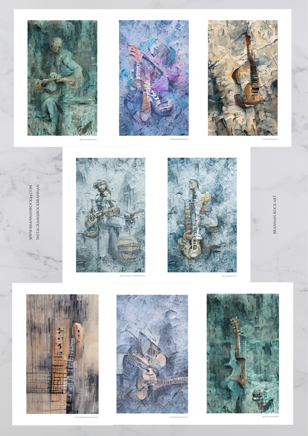 Glasgow Guitar Show 2022 – Art Book